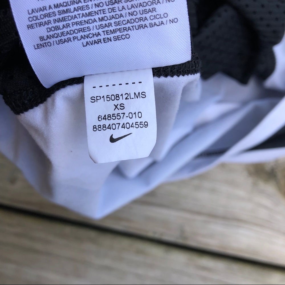 Nike White & Black Racerback Tank Top - Picture 7 of 8